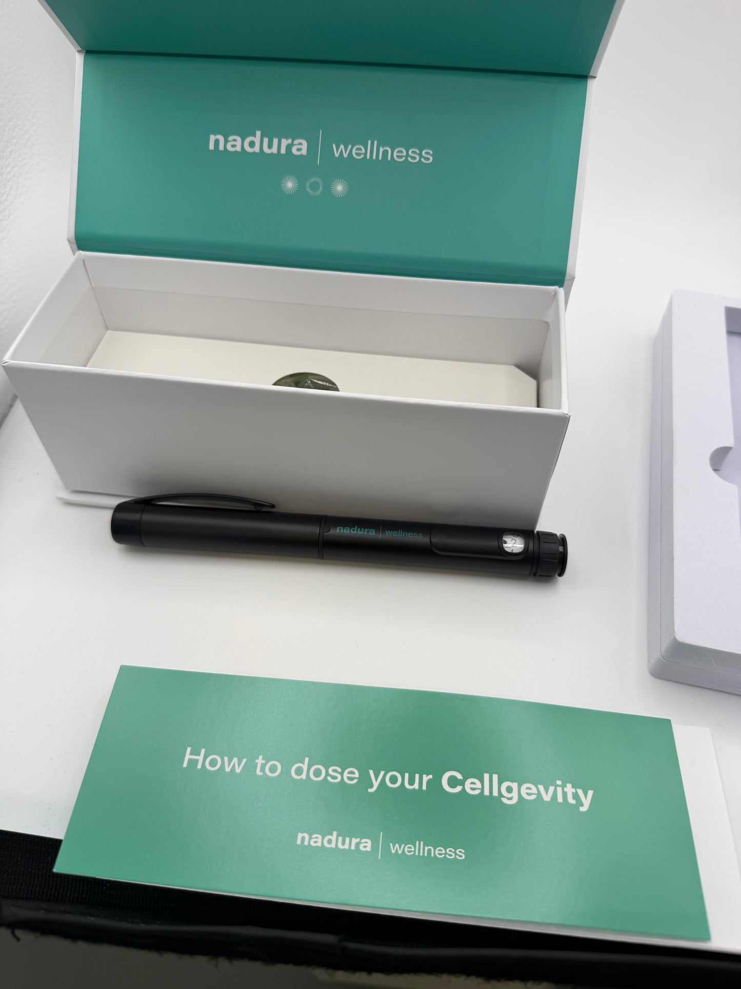 Nadura Wellness Cellgevity Pen Kit (750mg NAD+ + 600mg L-Glutathione + 2mg B12)