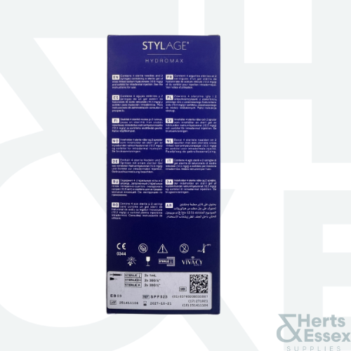 STYLAGE Hydromax : Skinbooster with Hyaluronic Acid | 2 syringes of 1ml