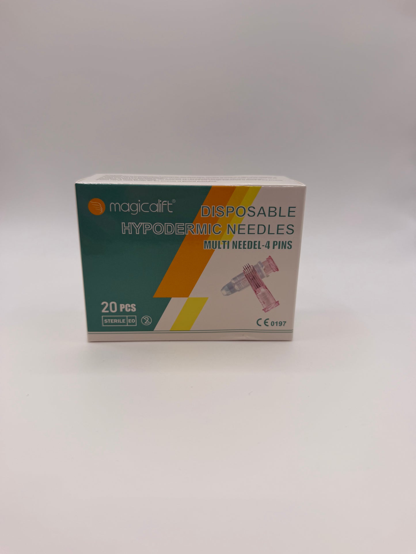 Pink 4-Pin Multi Needle 34G (Mesotherapy Micro Needle)
