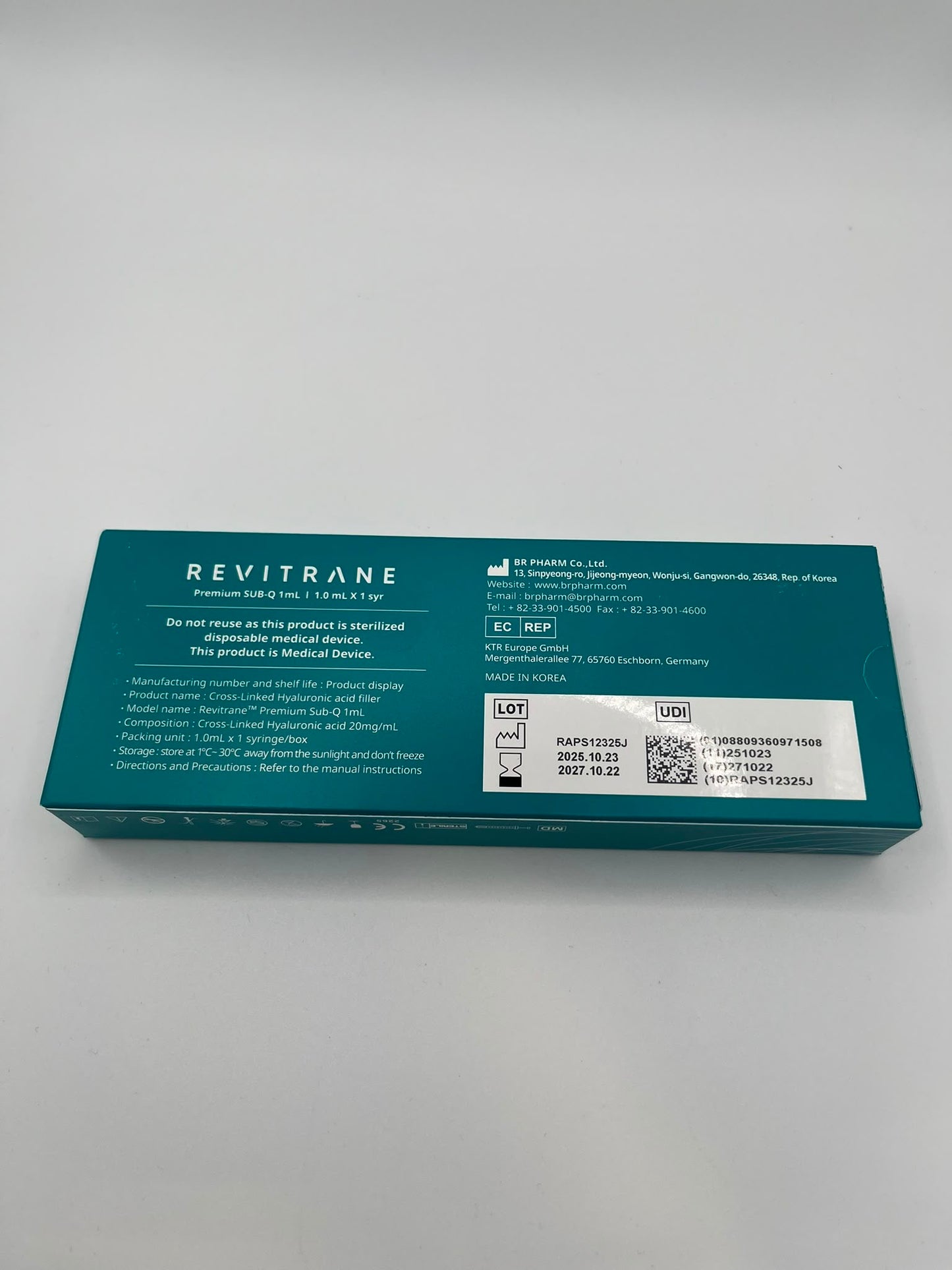 Revitrane Premium Sub-Q 1 x 1ml