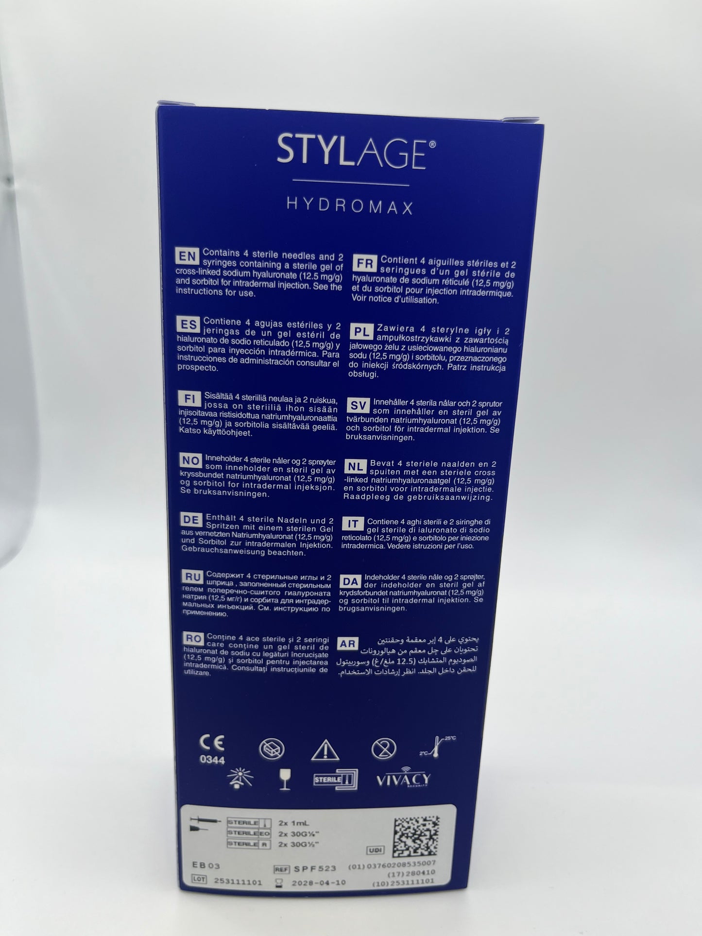 Stylage Hydromax box back