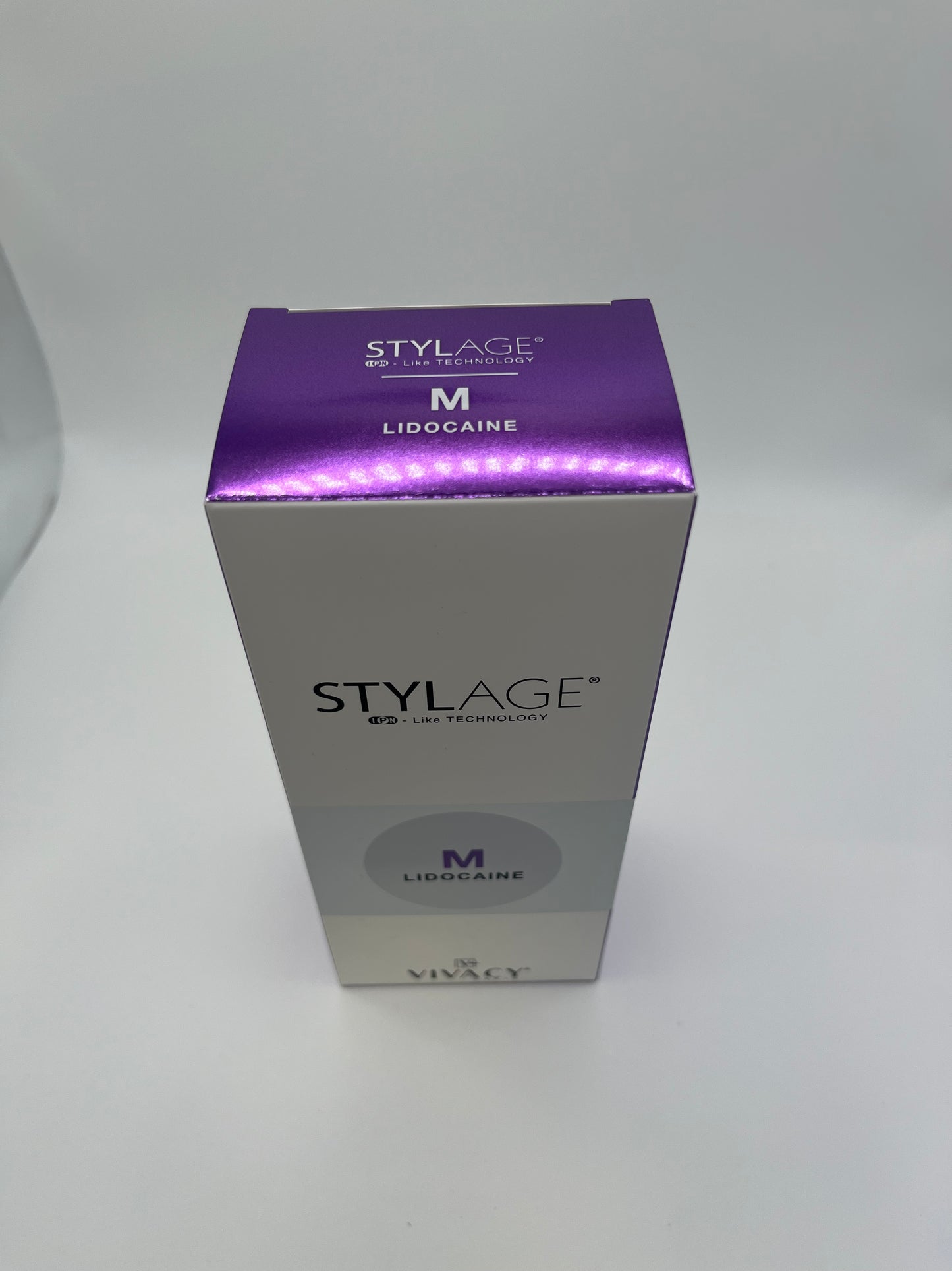 Stylage M dermal filler box back