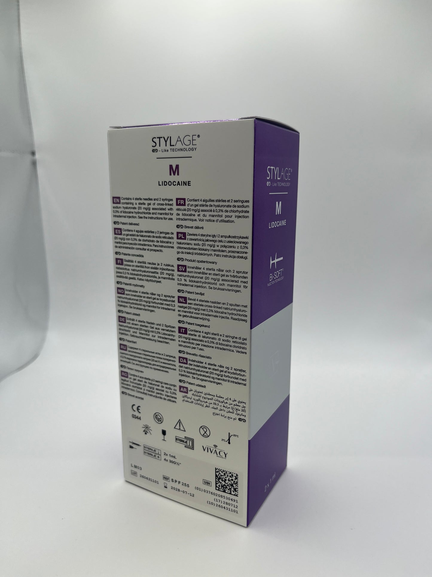 Stylage M VIVACY dermal filler details