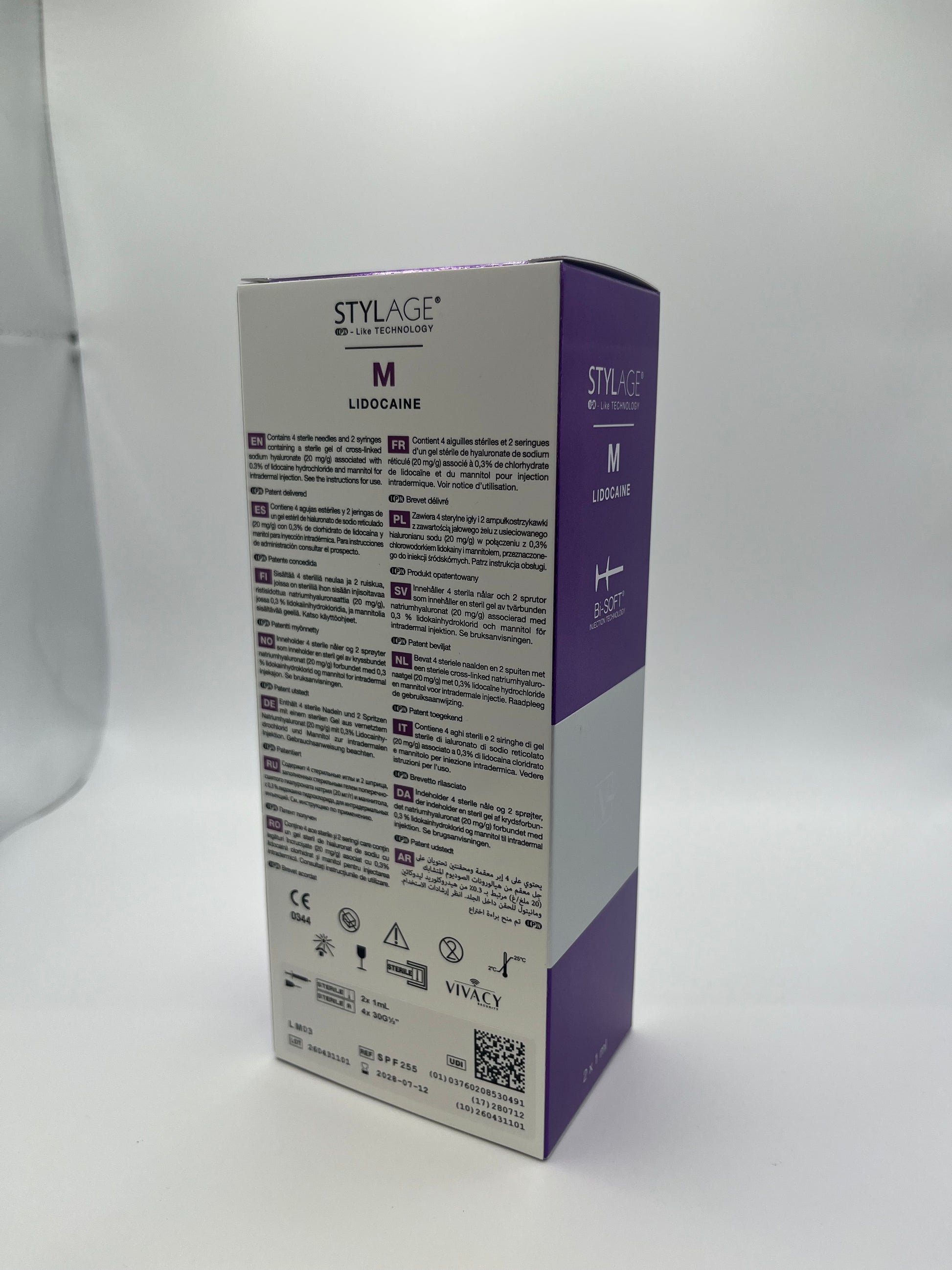 Stylage M VIVACY dermal filler details