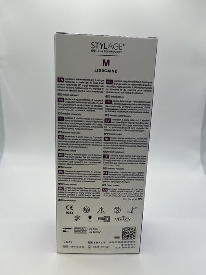 Stylage M filler box contents