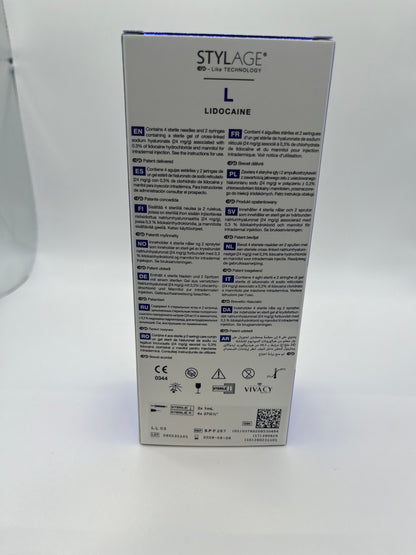 Stylage L VIVACY dermal filler details