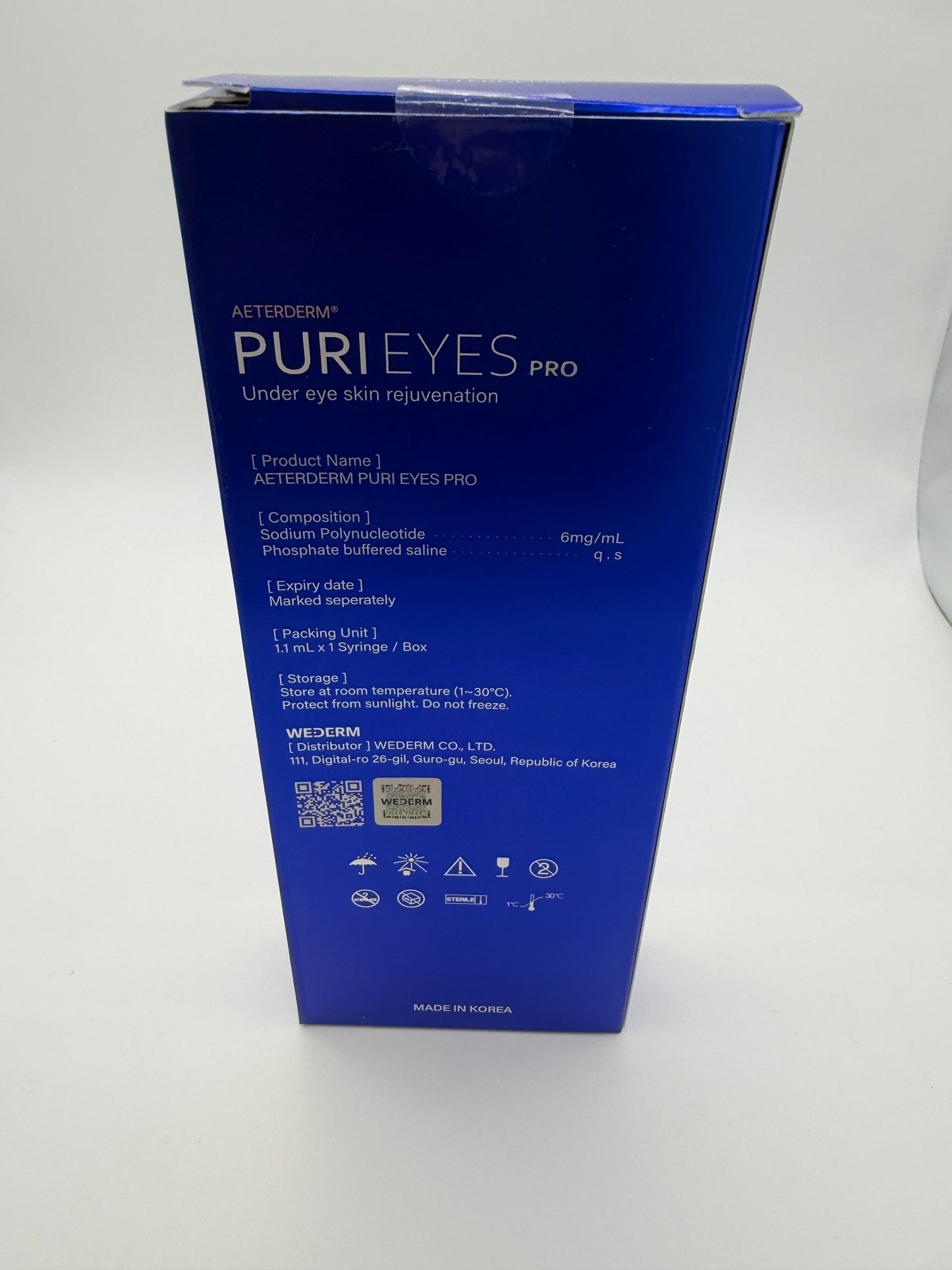 PURI EYES PRO 6mg PN Under-Eye Skin Booster (1 x 1.1ml)