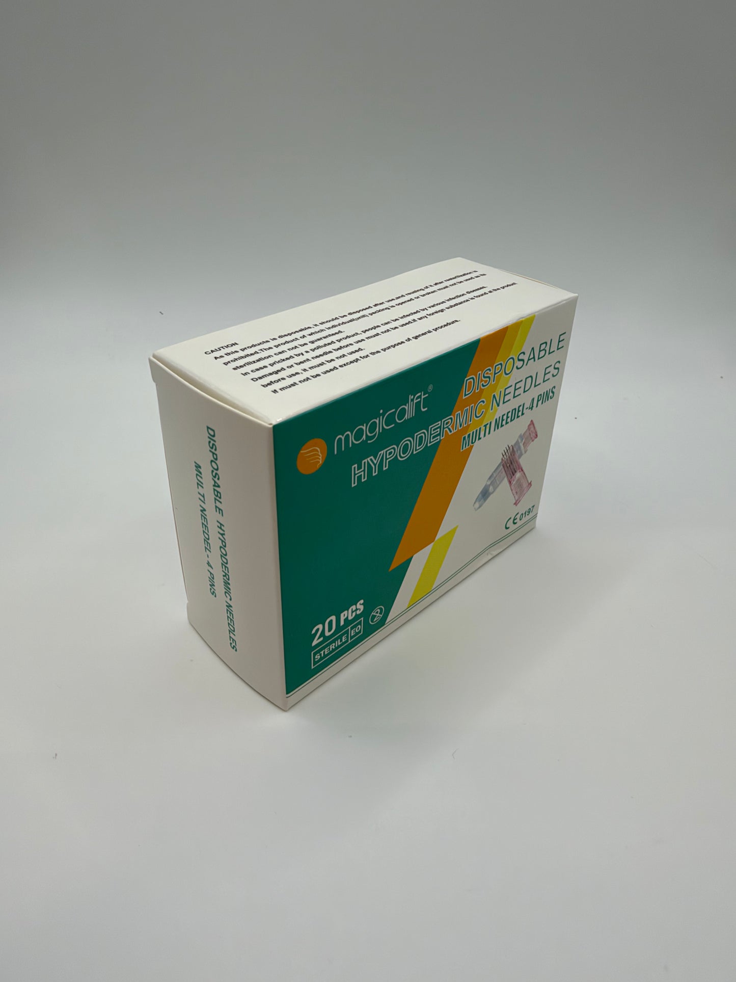 Pink 4-Pin Multi Needle 34G (Mesotherapy Micro Needle)