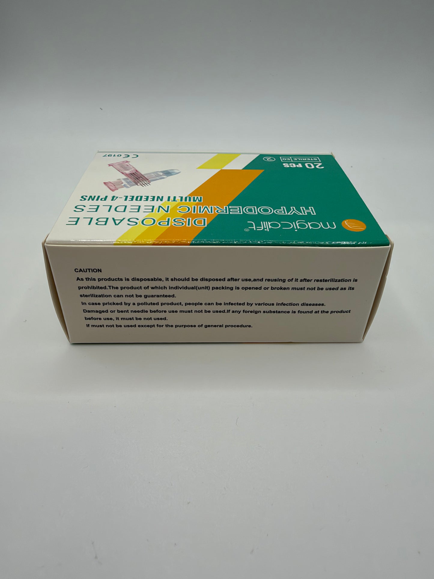 Pink 4-Pin Multi Needle 34G (Mesotherapy Micro Needle)