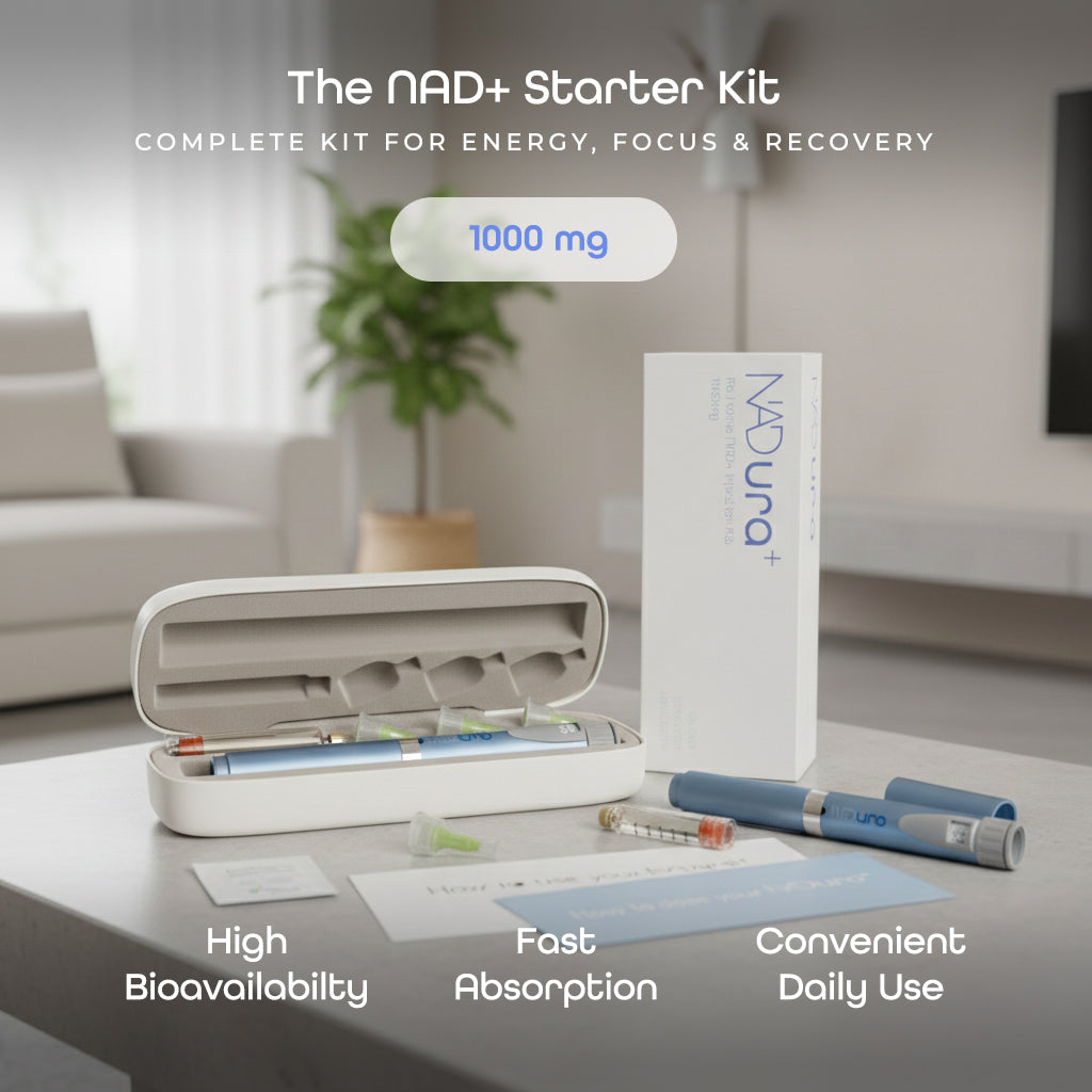 NADura+ NAD+ Starter Kit — 1000mg Injection Pen