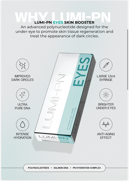 LUMI-PN EYES | 1×1.5ml per pack | Polynucleotide (PDRN) 30mg