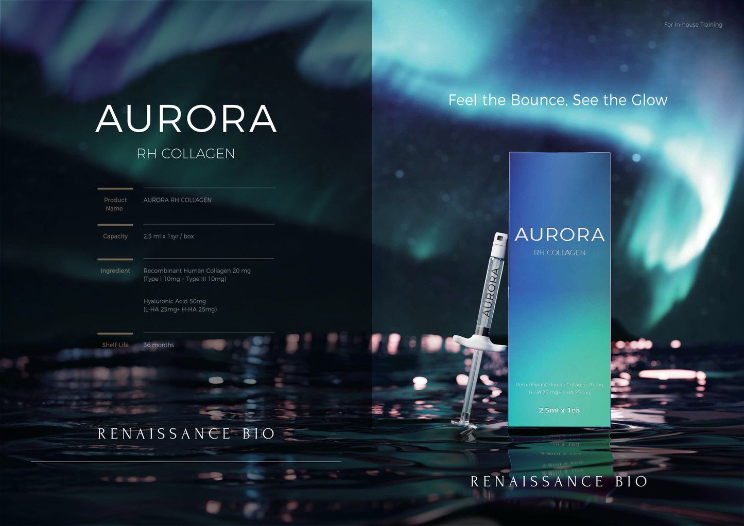 AURORA RH Collagen (2.5ml) FREE Training Protocol/manual