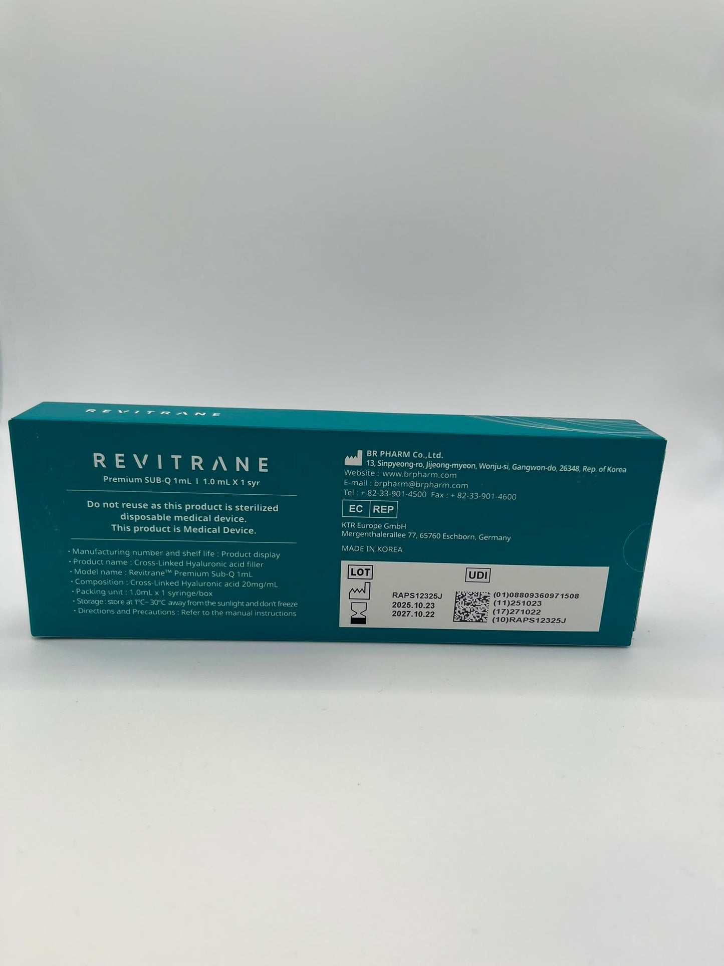 Revitrane Premium Sub-Q 1 x 1ml